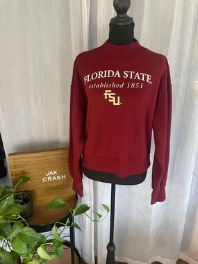 FSU Maroon Crewneck Sweatshirt